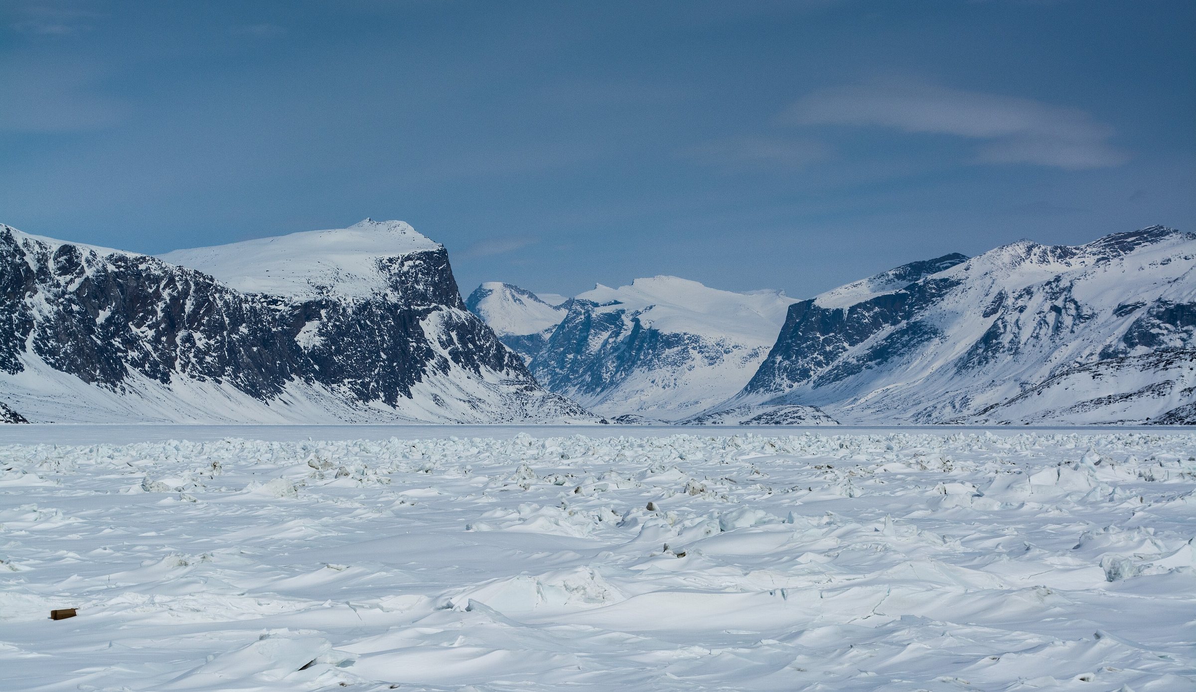 Frozen fiord, Auyuittuq
